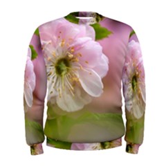 Single Almond Flower Men s Sweatshirt by FunnyCow