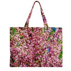 Almond Tree In Bloom Zipper Mini Tote Bag by FunnyCow