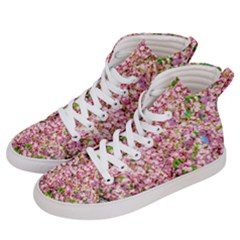 Almond Tree In Bloom Women s Hi-top Skate Sneakers by FunnyCow