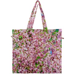 Almond Tree In Bloom Canvas Travel Bag by FunnyCow