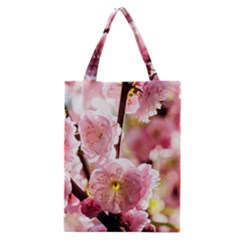 Blooming Almond At Sunset Classic Tote Bag by FunnyCow