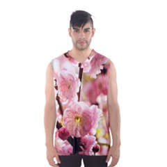 Blooming Almond At Sunset Men s Basketball Tank Top by FunnyCow