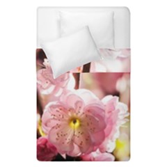 Blooming Almond At Sunset Duvet Cover Double Side (single Size) by FunnyCow