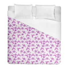 Violet Winter Hats Duvet Cover (full/ Double Size) by snowwhitegirl