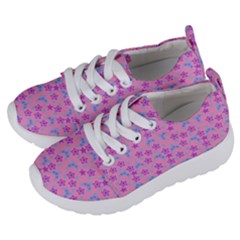 Pink Star Blue Hats Kids  Lightweight Sports Shoes