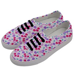 Pastel Cherries Men s Classic Low Top Sneakers by snowwhitegirl