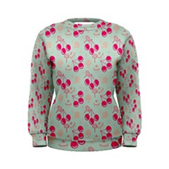 Bubblegum Cherry Women s Sweatshirt by snowwhitegirl