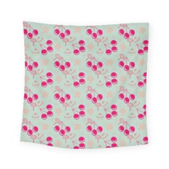 Bubblegum Cherry Square Tapestry (small)