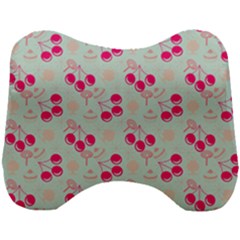 Bubblegum Cherry Head Support Cushion by snowwhitegirl