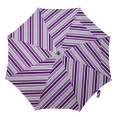 Violet Stripes Hook Handle Umbrellas (small)