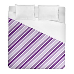 Violet Stripes Duvet Cover (full/ Double Size)