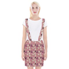 Mauve Dress Braces Suspender Skirt