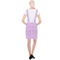 Violet Pink Flower Dress Braces Suspender Skirt View2