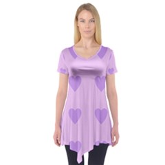 Violet Heart Short Sleeve Tunic 