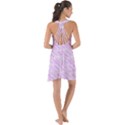 Silly Stripes Lilac Show Some Back Chiffon Dress View2