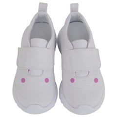 Pink Dots Velcro Strap Shoes by snowwhitegirl