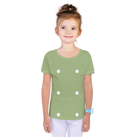 Olive Dots Kids  One Piece Tee by snowwhitegirl