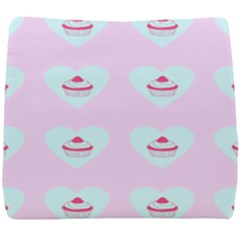 Pink Cupcake Seat Cushion by snowwhitegirl