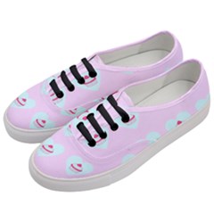 Pink Cupcake Women s Classic Low Top Sneakers by snowwhitegirl