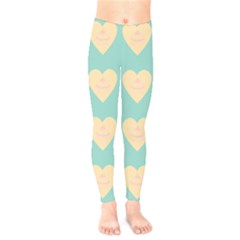 Teal Cupcakes Kids  Legging by snowwhitegirl