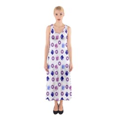 Milk And Donuts Sleeveless Maxi Dress