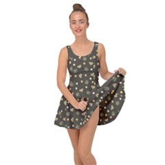 Charcoal Grey  Milk Hearts Inside Out Casual Dress