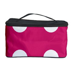 Pink Dot Cosmetic Storage Case