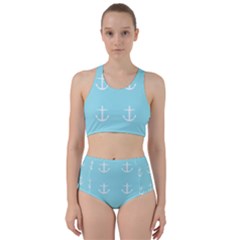 Aqua Anchor Racer Back Bikini Set