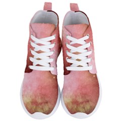 Galaxy Red Women s Lightweight High Top Sneakers by snowwhitegirl