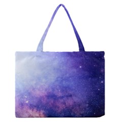 Galaxy Zipper Medium Tote Bag