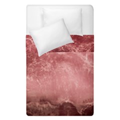 Red  Ocean Splash Duvet Cover Double Side (single Size)