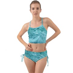 Green Ocean Splash Mini Tank Bikini Set by snowwhitegirl