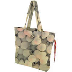 Bulbs Drawstring Tote Bag by snowwhitegirl