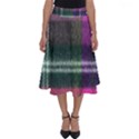 Pink Plaid Flannel Perfect Length Midi Skirt View1