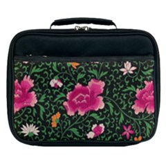 Pink Japan Floral Lunch Bag