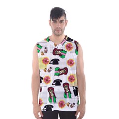 Office Girl Pattern Men s Basketball Tank Top by snowwhitegirl