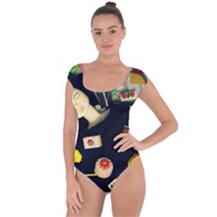 Food Short Sleeve Leotard 