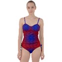 Red Music Blue Moon Sweetheart Tankini Set View1