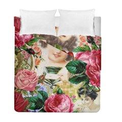 Little Girl Victorian Collage Duvet Cover Double Side (full/ Double Size) by snowwhitegirl