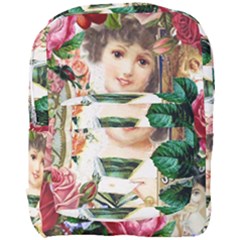 Little Girl Victorian Collage Full Print Backpack by snowwhitegirl