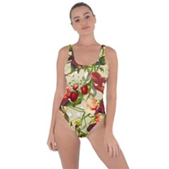 Fruit Blossom Beige Bring Sexy Back Swimsuit by snowwhitegirl