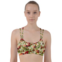 Fruit Blossom Beige Line Them Up Sports Bra