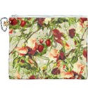 Fruit Blossom Beige Canvas Cosmetic Bag (XXXL) View1