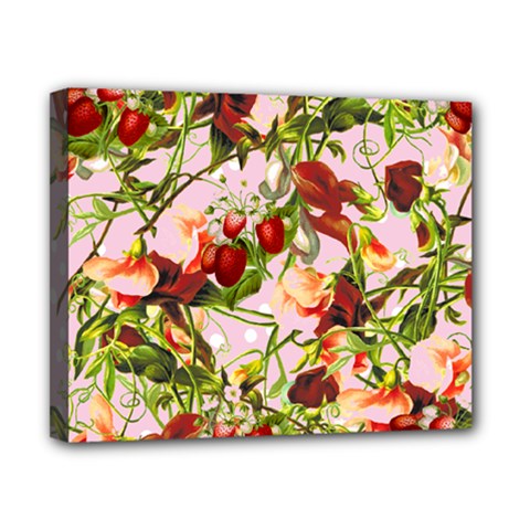 Fruit Blossom Pink Canvas 10  X 8  by snowwhitegirl