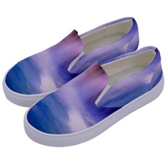 Waterfall Kids  Canvas Slip Ons by snowwhitegirl