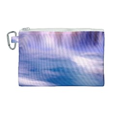 Waterfall Canvas Cosmetic Bag (large) by snowwhitegirl