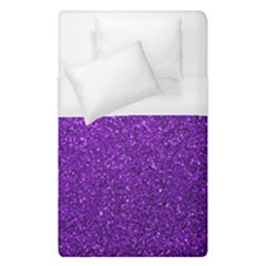 Purple  Glitter Duvet Cover (single Size) by snowwhitegirl