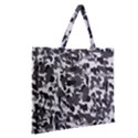 Grey Camo Zipper Large Tote Bag View2