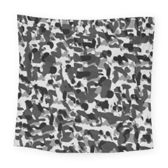Grey Camo Square Tapestry (large)