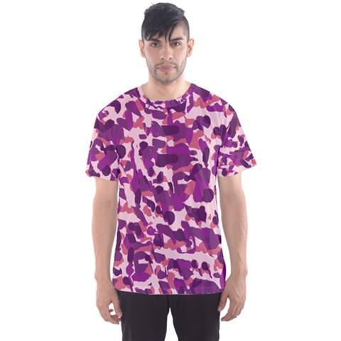 Pink Camo Men s Sports Mesh Tee by snowwhitegirl